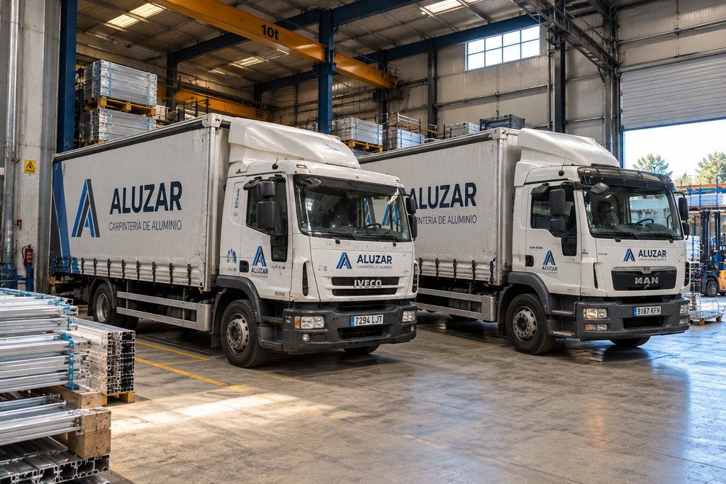 LOTE ALUZAR – 2 CAMIONES DE REPARTO MEDIANOS