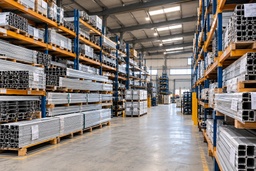 [LT000007] ALUZAR – Stock industrial de perfiles de aluminio – 25 referencias